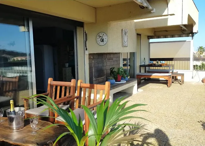 Grand T2 Luxe Classé 4**** - Plein Sud Et Très Calme Au Lavandou Le Lavandou