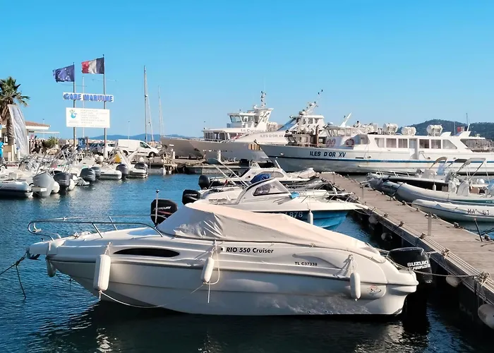 Grand T2 Luxe Classé 4**** - Plein Sud Et Très Calme Au Lavandou Apartamento