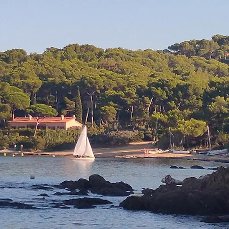 Grand T2 Classe 4 Etoiles - Plein Sud Et Tres Calme Au Lavandou * Ле-Лаванду
