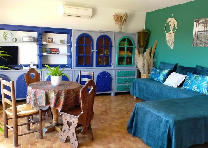 Appartamento Grand T2 Luxe Classé 4**** - Plein Sud Et Très Calme Au Lavandou Le Lavandou