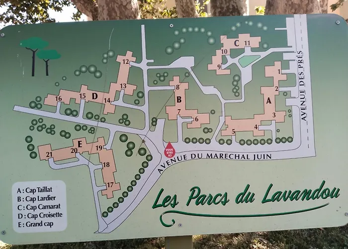 Appartamento Grand T2 Luxe Classé 4**** - Plein Sud Et Très Calme Au Lavandou *